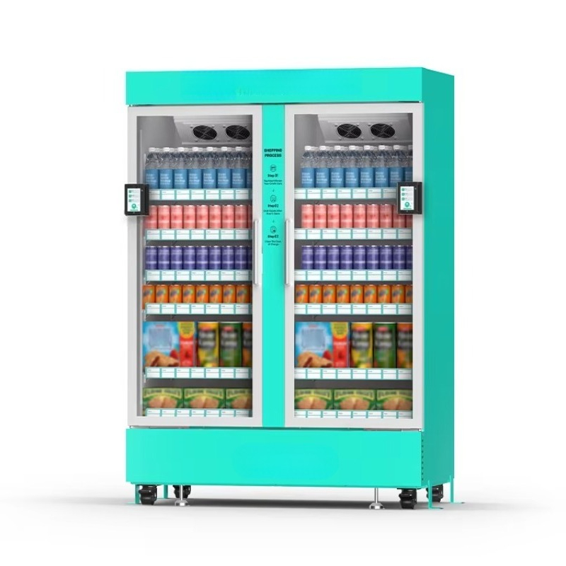 Food Snacks To Sell - 푸드라인 맞춤형 신형 AI 스마트 자판기