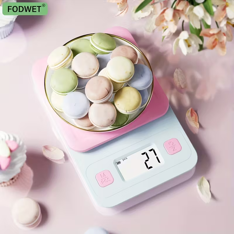 Food Z - LCD 디스플레이가 있는 주방 저울, 0.