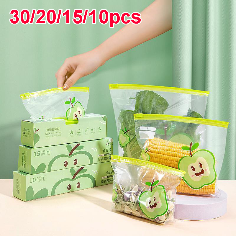 재사용 가능한 지퍼락 백 식품 등급 투명 보관 백 냉장 - Food Z 리뷰 및 가격