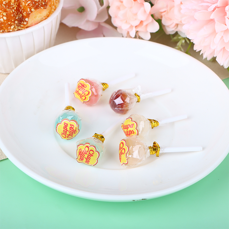 1:12 간식 캔디 베어 롤리팝 인형 집 장난감, 인형 - Food Snacks Candy 리뷰 및 가격