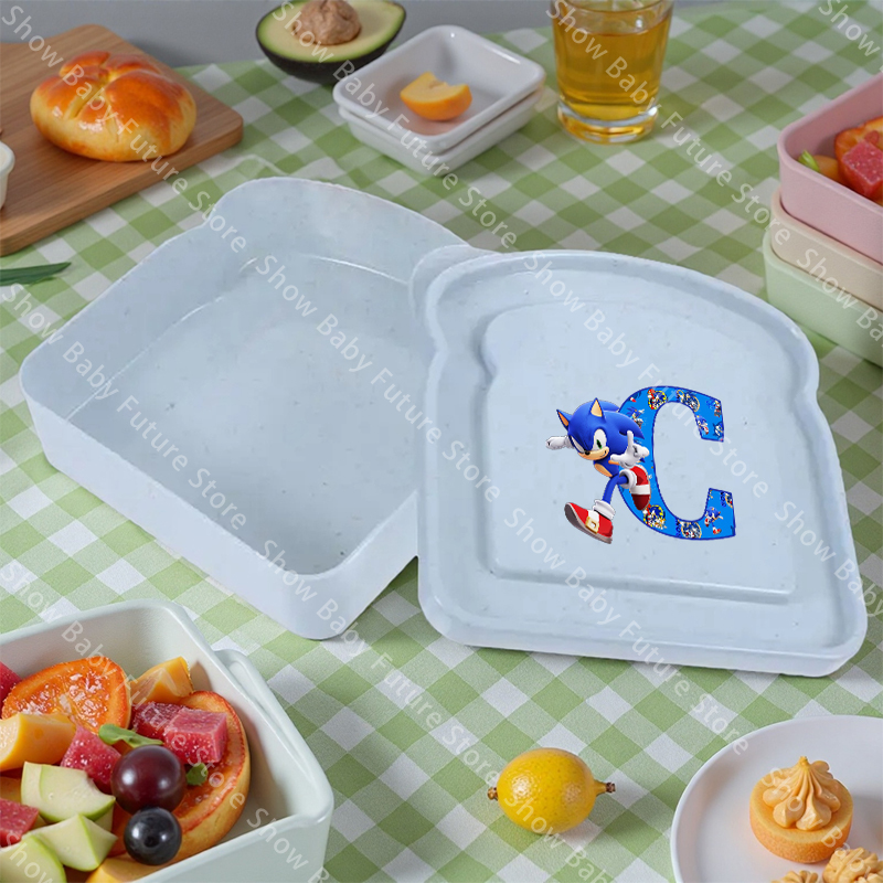 새로운 만화 소닉스 알파벳 A-Z 샌드위치 보관함 소년 - Food Z 리뷰 및 가격