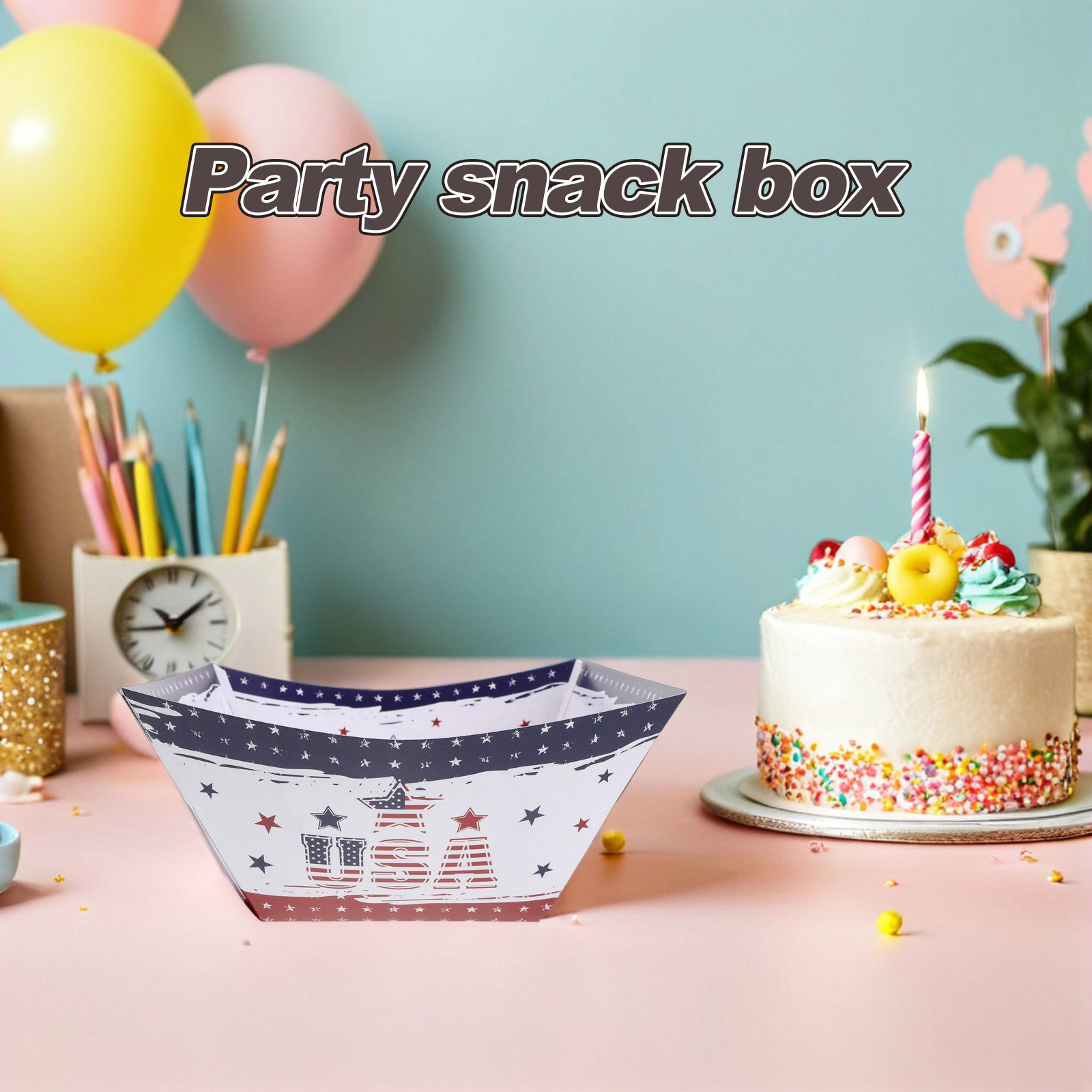 12Pcs 독립 기념일 파티 스낵 상자 미니 팝콘 용기 - Food Snacks Candy 리뷰 및 가격