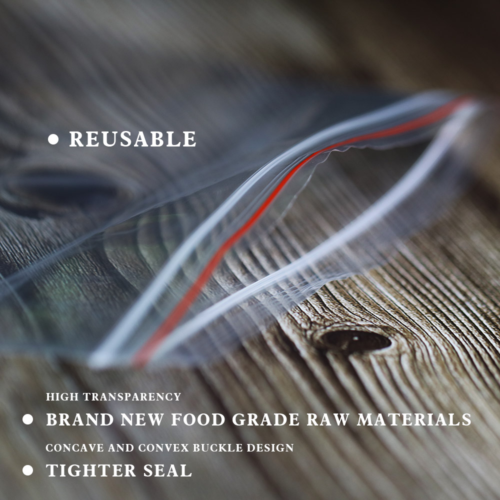 100 개/갑 Resealable 지퍼 잠금 가방 셀프 - Food Z 리뷰 및 가격