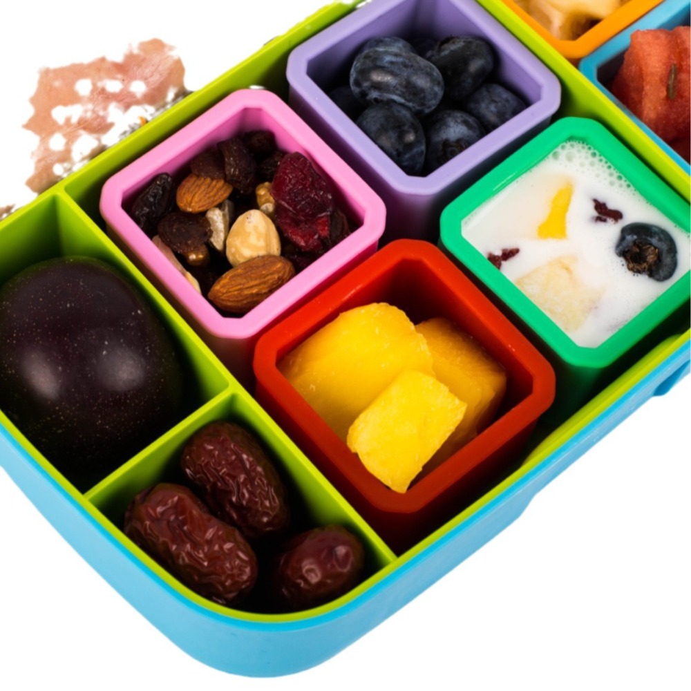 1/3pcs 실용적인 실리콘 식품 배포 상자 레드/핑크 - Food Snacks For Picnic 리뷰 및 가격
