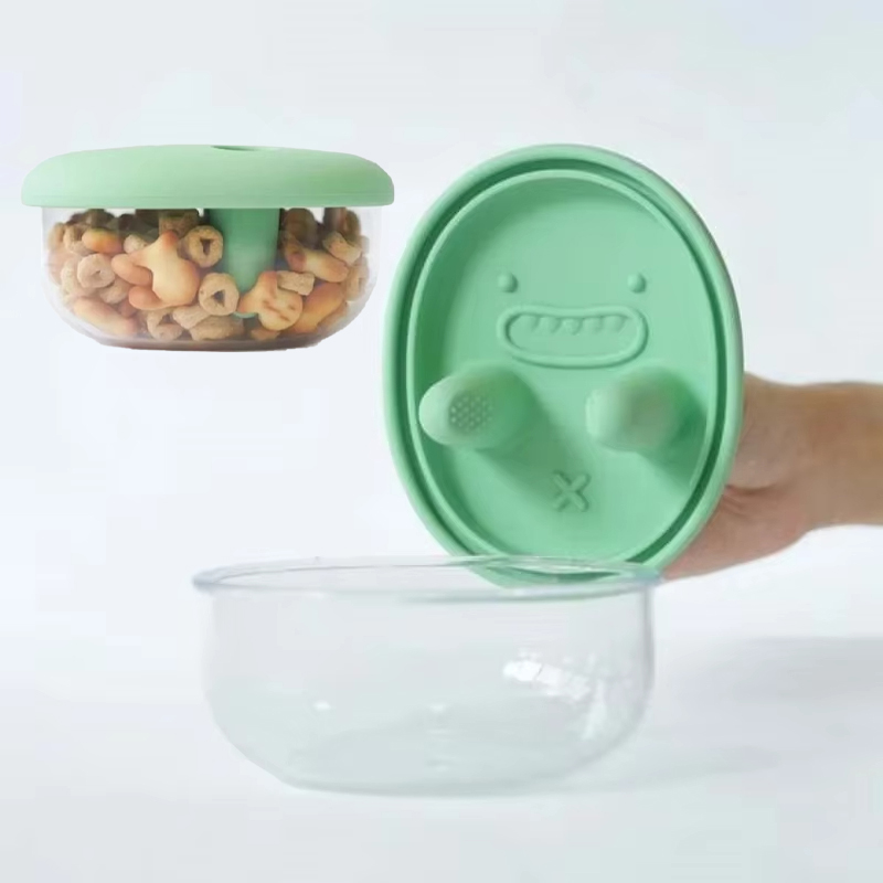 손을 깨끗이 유지하세요 실리콘 뚜껑이 있는 도시락 상자 - Food Snacks For Picnic 리뷰 및 가격
