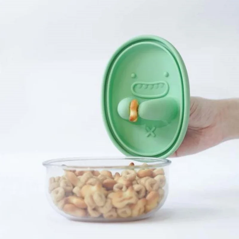 손을 깨끗이 유지하세요 실리콘 뚜껑이 있는 도시락 상자 - Food Snacks For Picnic 리뷰 및 가격